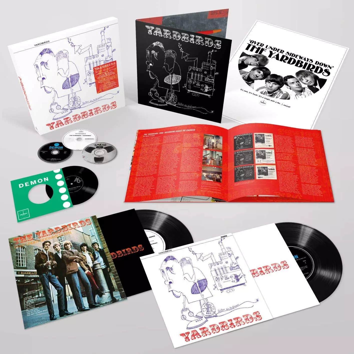 ヤードバーズ/ロジャー・ジ・エンジニア　スーパーデラックスボックス THE YARDBIRDS (ROGER THE ENGINEER) SUPER DELUXE BOX SET (3CD