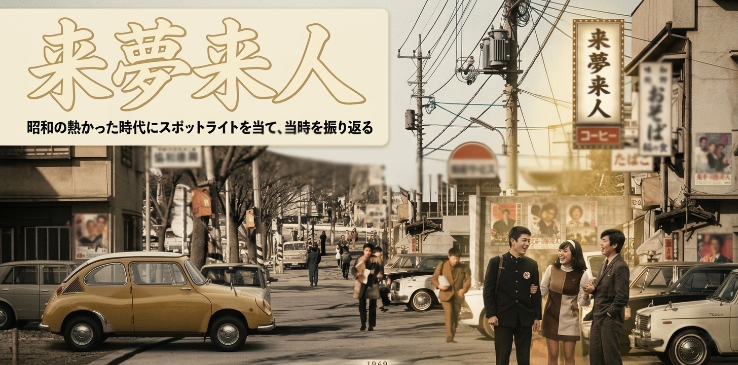 【来夢来人...気分は未来人!】(2)人類初の月面着陸が成功...1969年7月のヒット曲を中古レコードで探してみよう!