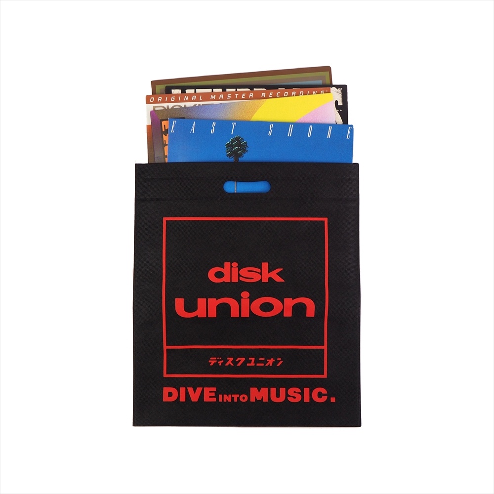 繰り返し使えるディスクユニオンの「レコードショッパー型エコバッグ」