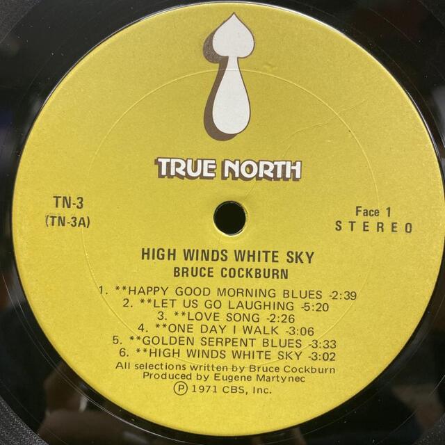 中古】4/20(水)「BRUCE COCKBURN」カナダの至宝、ブルース・コバーンの