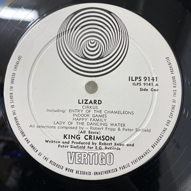 試聴確認済 King Crimson 　LP３タイトル　まとめ売り　国内盤LP 試聴確認済 King Crimson LP3タイトル まとめ売り 国内盤LP