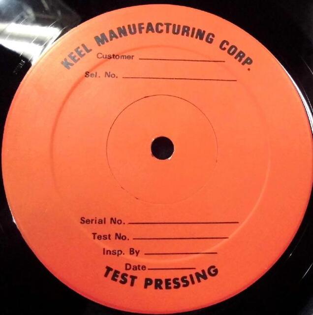 中古】2/27(月) ≪US TEST PRESS≫ これが最高音質！！一期一会の 