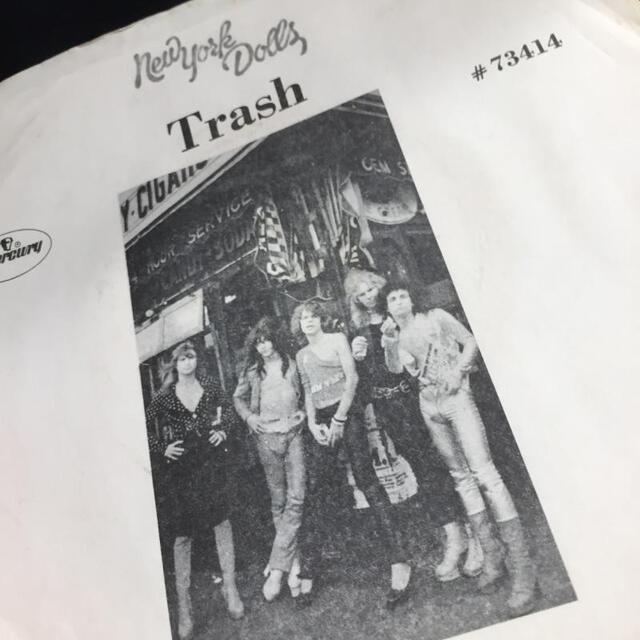 【中古】9/13(火) 5F ～NEW YORK DOLLSレアアイテム米MERCURYプロモオンリーシングル"TRASH"&最初期メンバー