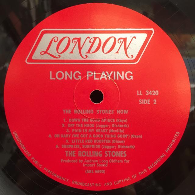 中古】10/22(土) 5F ～ROLLING STONESのUK & USオリジナル盤をお
