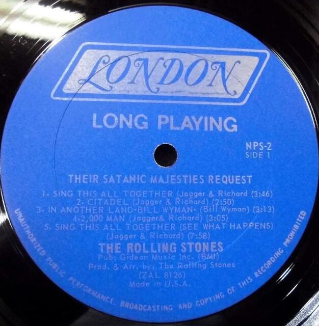 中古】4/1(土) ≪The Rolling Stones≫ LONDON発のオリジナル盤を中心