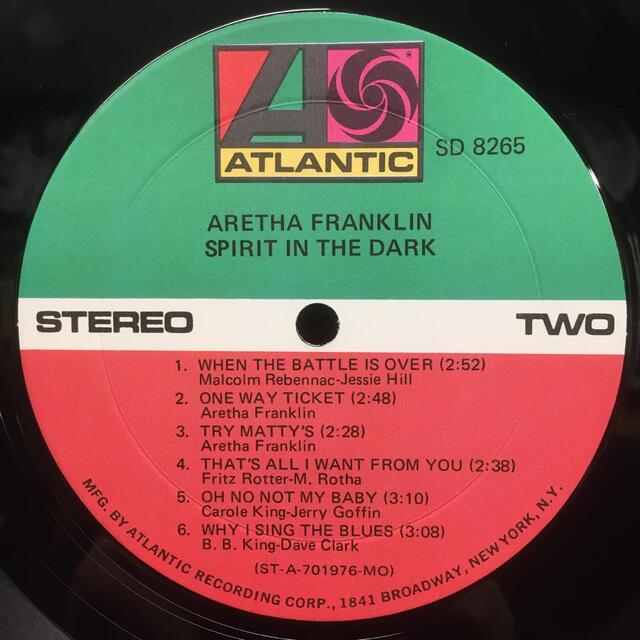 中古】11/8(火) ≪ARETHA FRANKLIN特集≫ 初期COLUMBIA～ATLANTIC期の