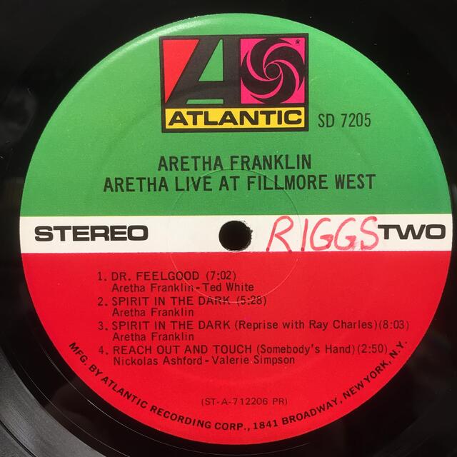 中古】11/8(火) ≪ARETHA FRANKLIN特集≫ 初期COLUMBIA～ATLANTIC期の珠玉の名作をUSオリジナル盤でご紹介！PROMO  COPYやTEST PRESSも！！ : ディスクユニオン新宿ロックレコードストア