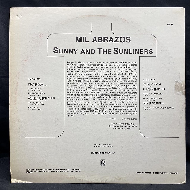 中古】12/28(水)4F「SUNNY & THE SUNLLINERS」キング・オブ