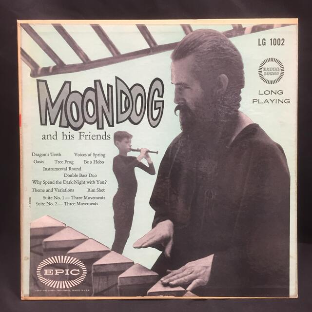 中古】11/10(木) 盲目のNYストリート・ミュージシャン、MOONDOG。53年