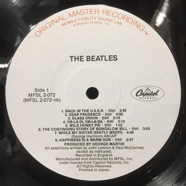 中古】11/14(月)5F『MOBILE FIDELITY FAIR!!』ビートルズ