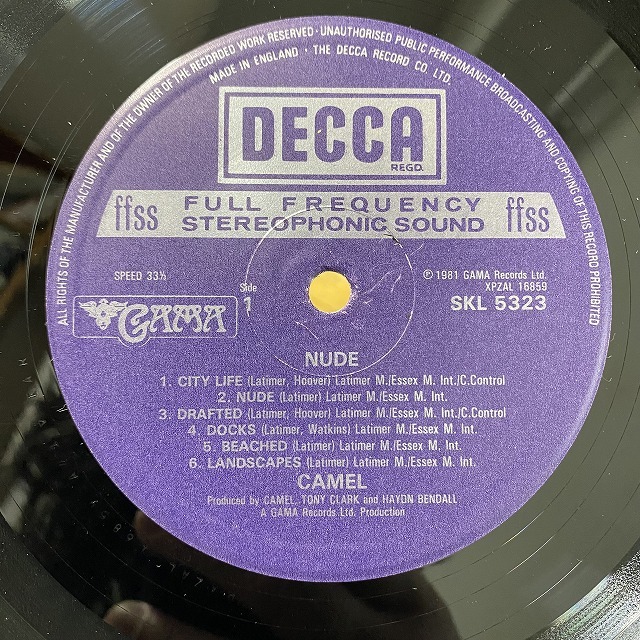 Camel LPレコード6枚セット 本日の一枚(特別編)】全買い推奨!? ～ CAMEL必殺コンプリート