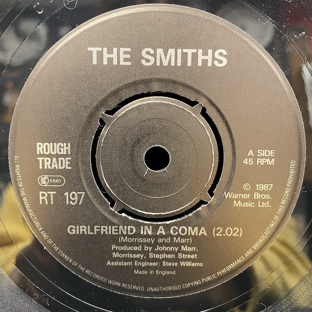 中古】12/28(水)4F『THE SMITHS特集』オリジナル盤LPからシングル盤 ...