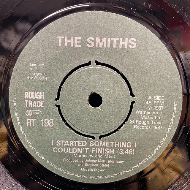中古】12/28(水)4F『THE SMITHS特集』オリジナル盤LPからシングル盤 