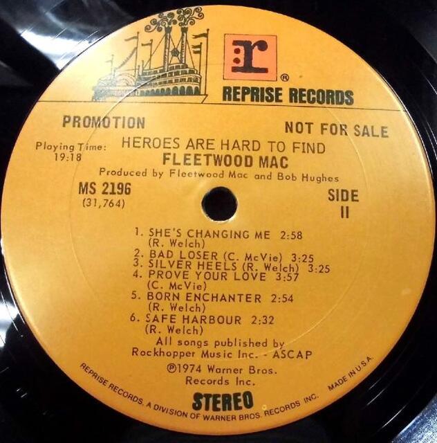 中古】1/28(土) 良音US PROMO COPY～PRESS KIT付属のレア