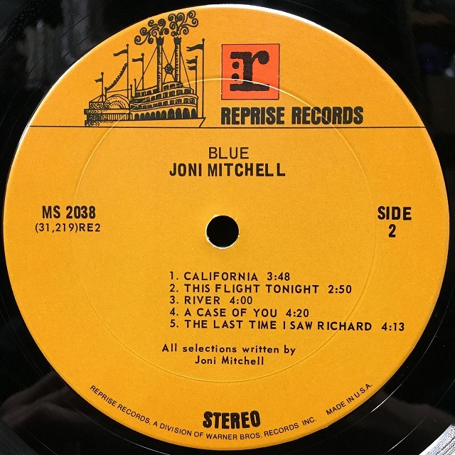 JONI MITCHELL / BLUE | レコード買取【総合No.1】無料査定