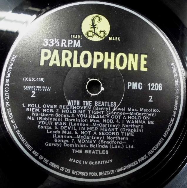 稀少UK最初回Jobe両面2桁With The Beatlesビートルズレコード 稀少UK最初回Jobe両面2桁With The Beatlesビートルズレコード