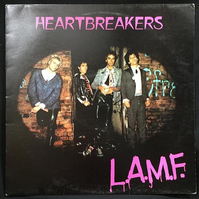 HEARTBREAKERS L.A.M.F アナログ UK盤 誤表記+busicard.org