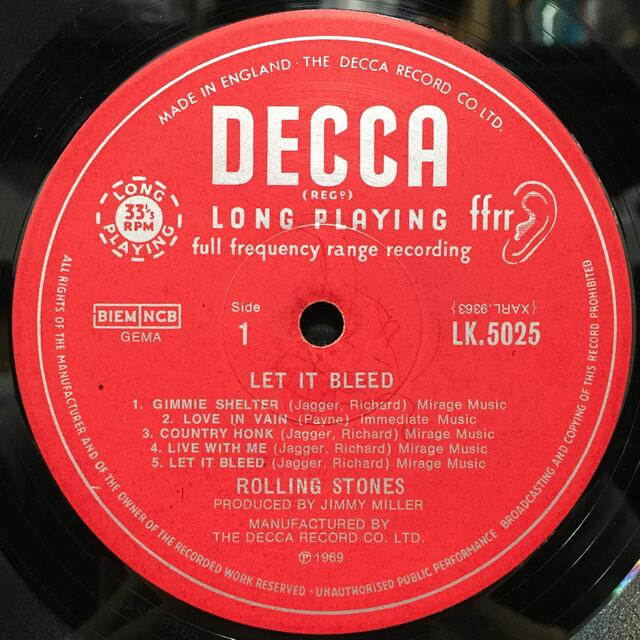 廃盤】9/4(月) 《THE ROLLING STONES》 ～「プレミアム