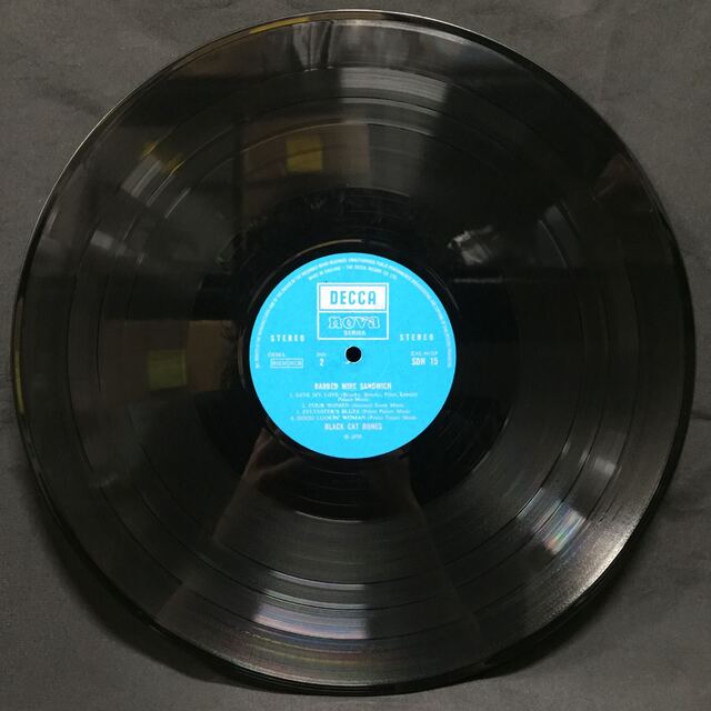 Black Cat Bones LPレコード 英国DECCA盤！ Black Cat Bones-Barbed Wire Sandwich - The Vinyl Press