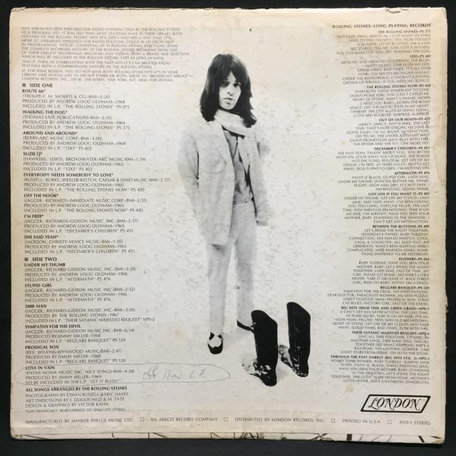 【中古】1/15(月)《The Rolling Stones》～Promo Only & 200枚限定の最難関タイトル『A Special