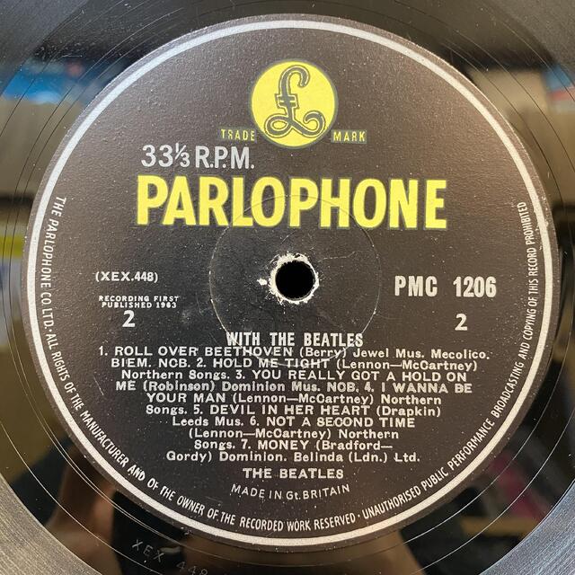 レコード　ステレオ盤　オデオン再発盤　ビートルズ　UKファーストアルバム　送料込 ビートルズ！日本オデオン盤7000番台赤盤！: 安藤誠基blog