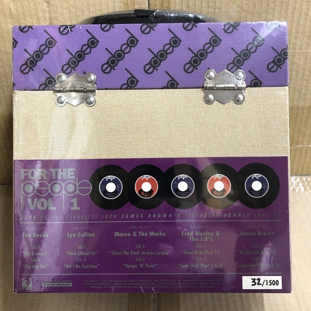 中古情報】14年RSD限定盤！PEOPLEレーベルの音源7インチ5枚組BOXセット 