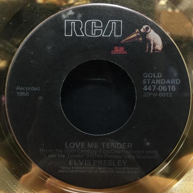 メモラビリア】4/26(火) [5F] エルヴィス・プレスリーの貴重なゴールド