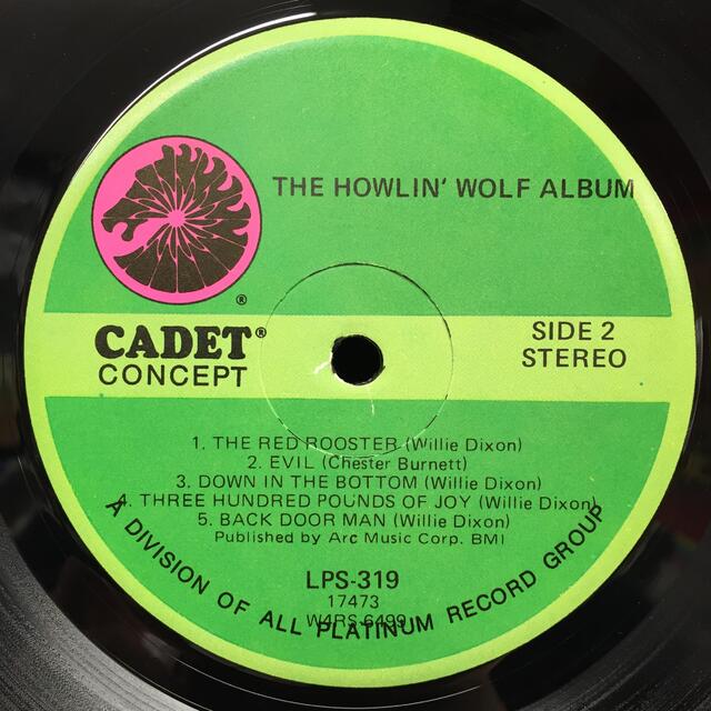 ［レア海外盤］ハウリン・ウルフ THE CADET CONCEPT レコード 中古】9/2(金) 4F ～先月に引き続きレアタイトル中心に厳選したBLUES