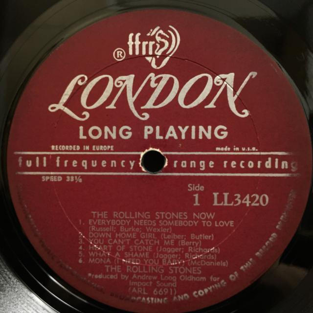 中古】10/27(木) 5F ～ROLLING STONES USオリジナル盤を稀少