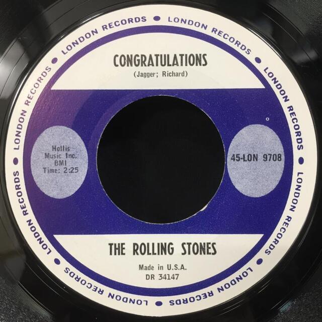 中古】10/16(日) ～ROLLING STONESのUSオリジナル盤7inchシングルをご 