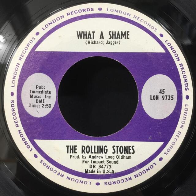 中古】10/16(日) ～ROLLING STONESのUSオリジナル盤7inchシングルをご