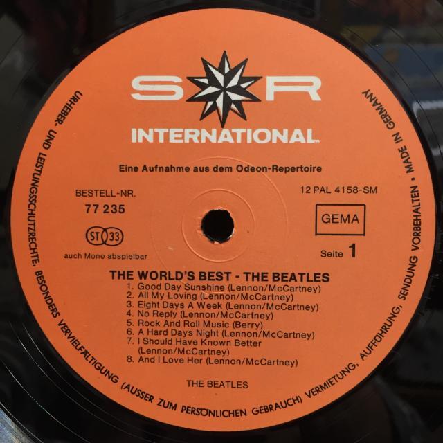 BEATLES中古】10/19(水) ～BEATLESマニア垂涎の稀少各国盤が勢揃い！30