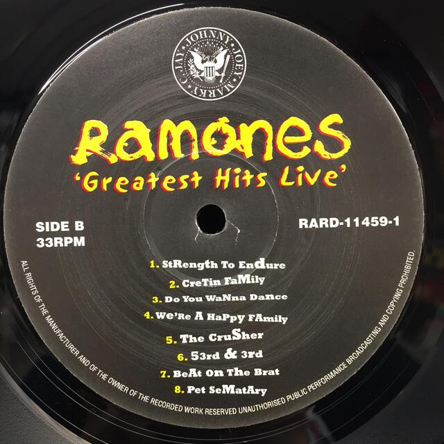 Ramones – Ramones – Vinyl (Los Angeles pressing, LP, Album