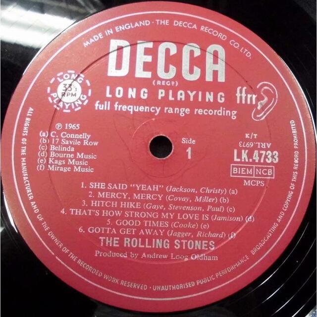 中古】9/28(水) 5F ～ROLLING STONESのUKオリジナル盤を初期