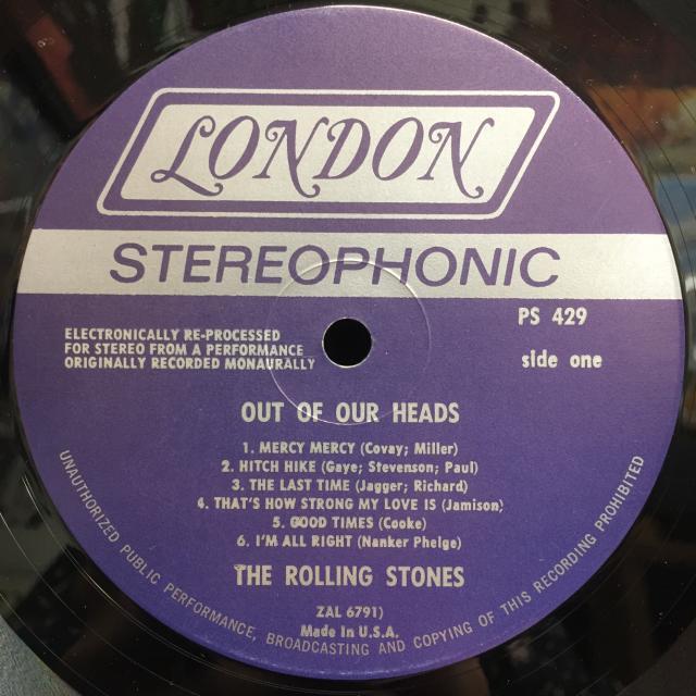 中古】10/22(土) 5F ~ROLLING STONESのUK & USオリジナル盤をお 中古】10/22(土) 5F ~ROLLING STONESのUK & USオリジナル盤をお