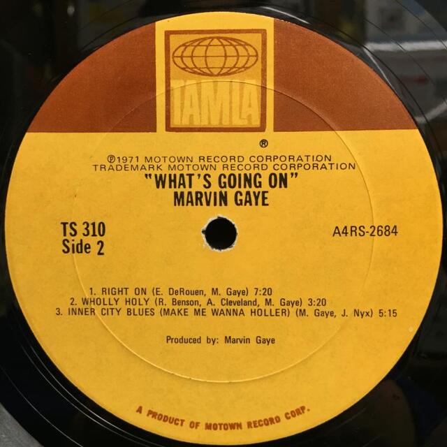 中古】10/11(火) 4F ～MARVIN GAYE、METERSの定番タイトルから
