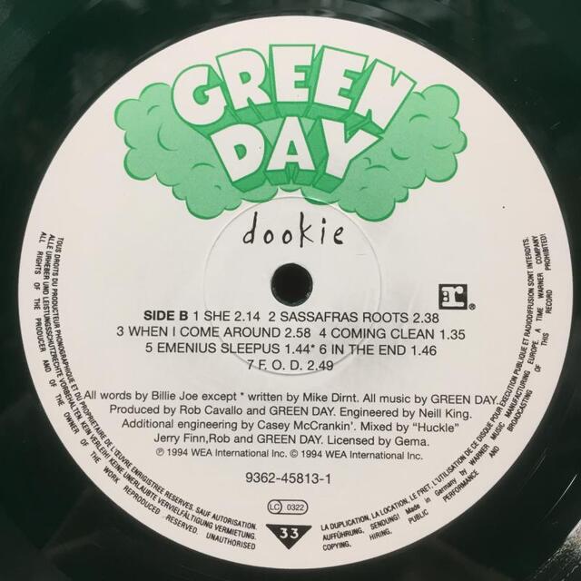 GREEN DAY レコード アナログ LP グリーンデイ - 洋楽