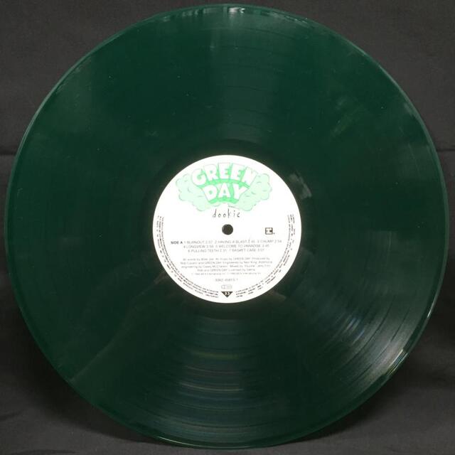 GREEN DAY dookie GREEN VINYL盤 LP レコード 洋楽 レコード 洋楽