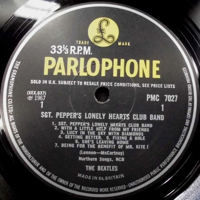 BEATLES中古】11/27(日) ～BEATLES作品UKオリジナル盤を出品！良品～美