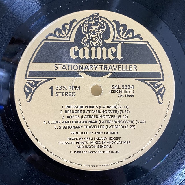 【本日の一枚(特別編)】全買い推奨!? ~ CAMEL必殺コンプリート・コレクションここに公開! ディスクユニオン新宿ロックレコードストア