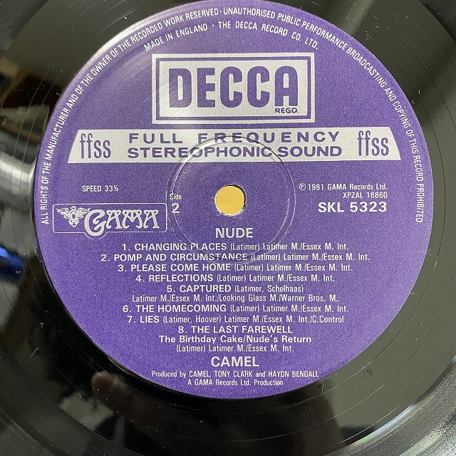 【本日の一枚(特別編)】全買い推奨!? ~ CAMEL必殺コンプリート・コレクションここに公開! ディスクユニオン新宿ロックレコードストア