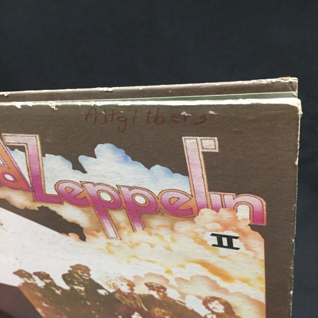 中古】12/14(水) 5F ～LED ZEPPELIN Ⅱの轟音RLカッティング & 7mmデッドワックスを一か所針飛びのため大特価で出品！！～ :  ディスクユニオン新宿ロックレコードストア