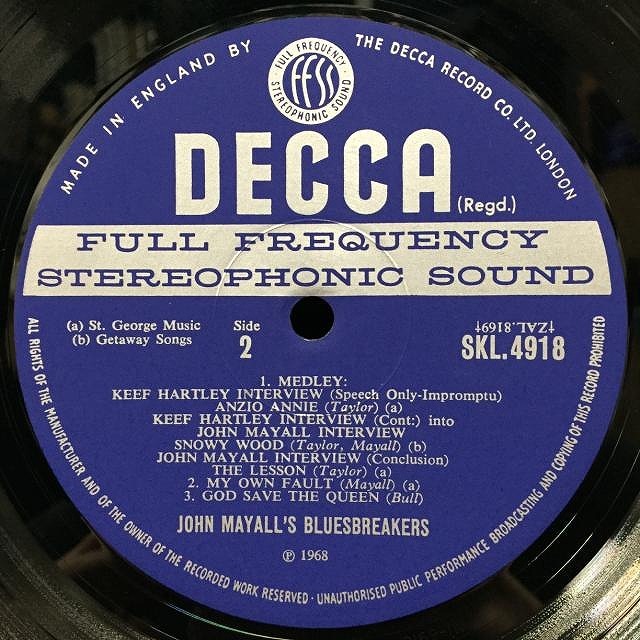 中古】1/24(火)『UKオリジナル盤+α』クラシックロック人気の原盤一挙