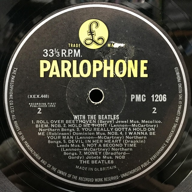 超美盤！！マト2 ABBEY ROAD UK 1st BEATLES ビートルズ LP レコード