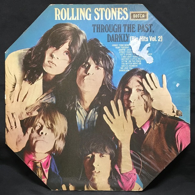 Rolling Stones “Through The….” UK初回盤-