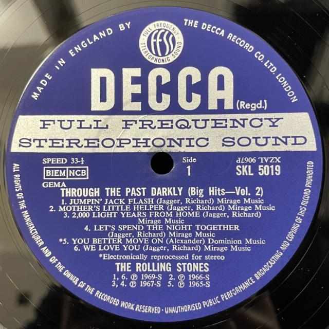 The Rolling Stones（ザ・ローリング・ストーンズ）｜1960年代に