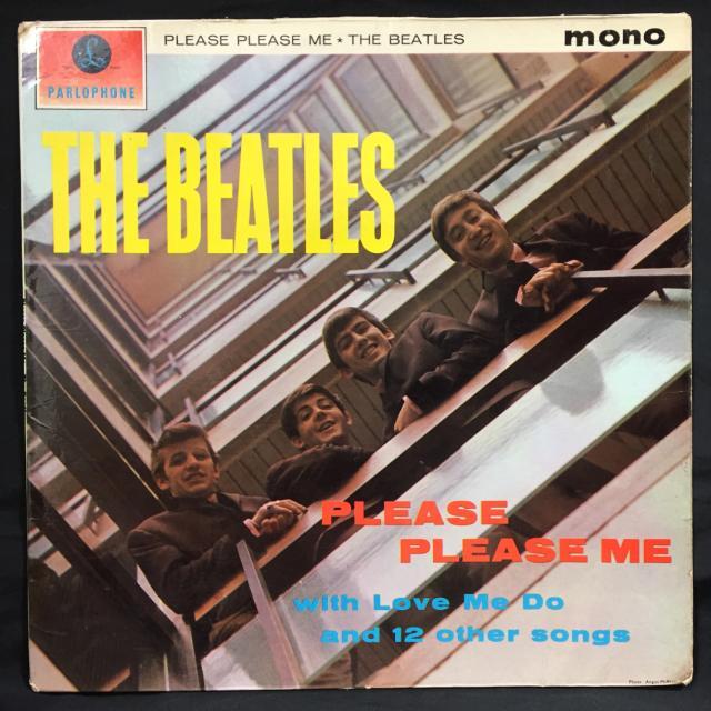 ビートルズ beatles please please me UK レコード - 洋楽