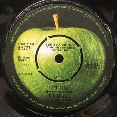 中古】6/17(土) ≪The Beatles≫ 5F ～本日はUKプレスの7inchシングルをオリジナル中心に一挙放出！～ :  ディスクユニオン新宿ロックレコードストア