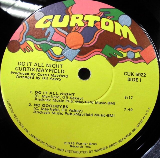 CURTIS MAYFIELD / DO IT ALL NIGHT 7