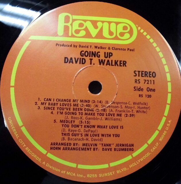 DAVID T. WALKER / GOING UP! 7